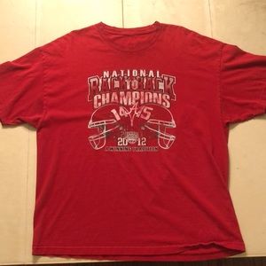 Vintage Alabama Back to Back National Champions tee